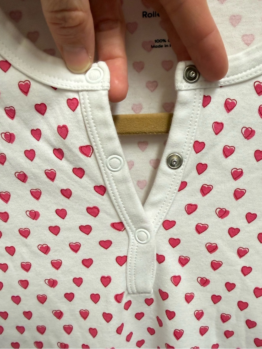 Roller Rabbit Pink Heart Pajama Set - Picture 4 of 16